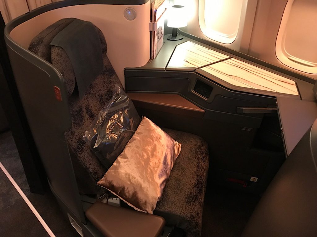 China Airlines A350 business class 